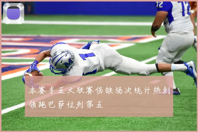 本赛季五大联赛伤缺场次统计热刺领跑巴萨位列第五